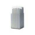 Dispense Rite Dispense-Rite Countertop Wrapped/Unwrapped Straw Holder MSH-1